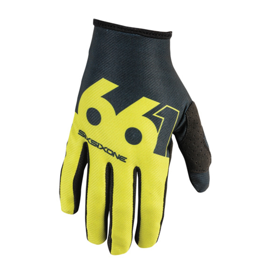 SixSixOne Comp Slice gloves yellow/black - M (9)