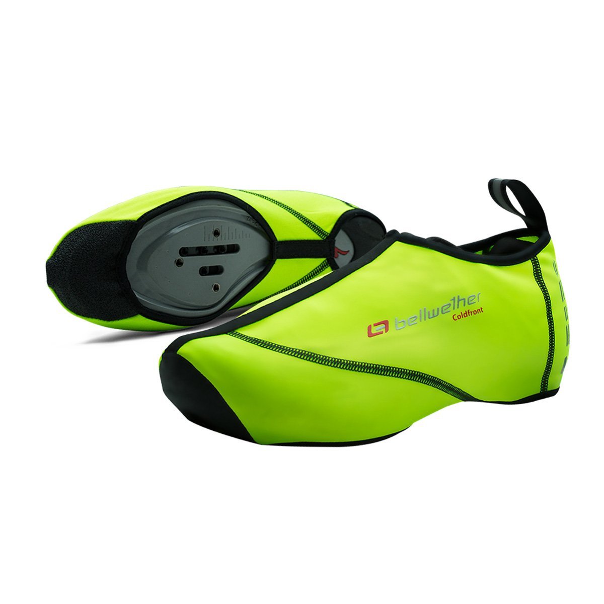 Bellwether Coldfront Cycling Shoe Covers Hi-Vis Large