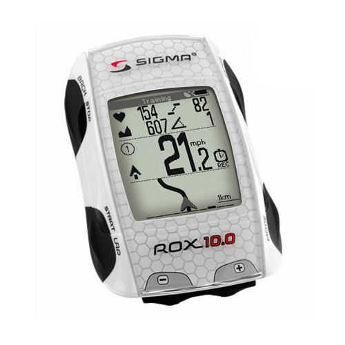 Sigma Rox 10.0 Gaps Kit White Ant+ Speed Cadence HR