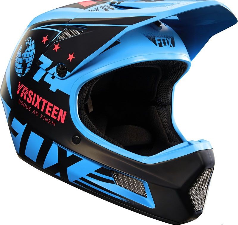 Fox Rampage Comp Full-face MTB Helmet Union Blue Large
