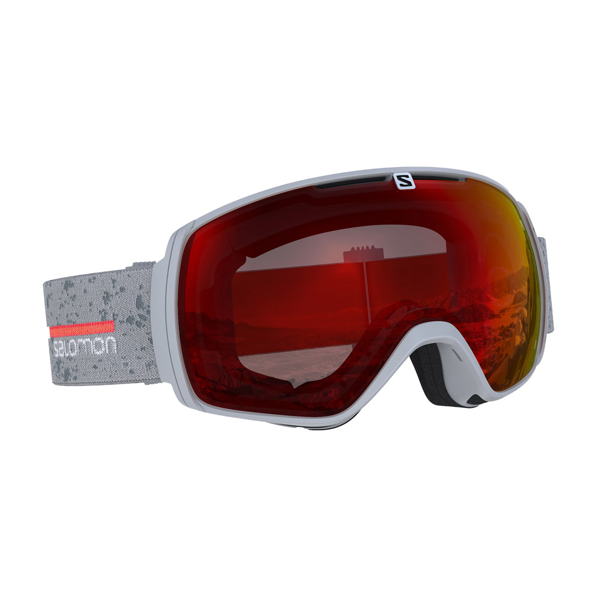 Salomon XT One Men's Women's Gray Ski Snowboard Red Tint Gear for sale online | eBay