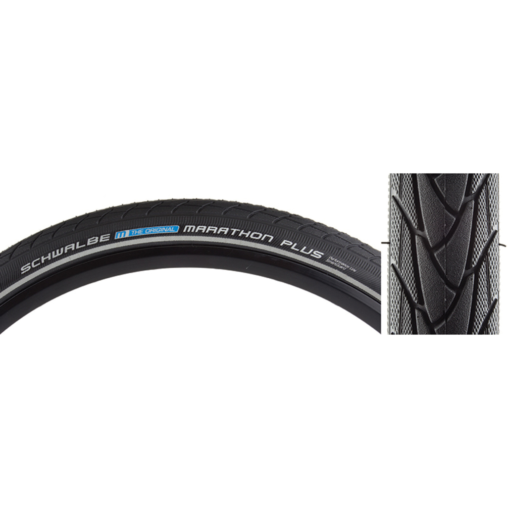 Schwalbe Marathon Plus Smartguard Bike Tire 26X13/8 Black Wire eBay