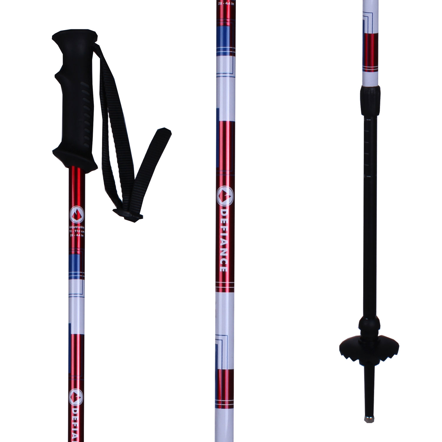 Defiance Junior Adjustable Ski Poles 2016 | eBay